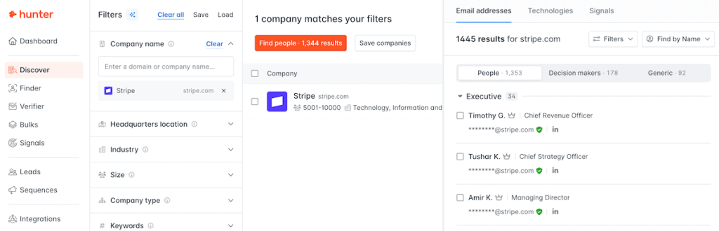 Domain Owner Hunter Email Lookup
