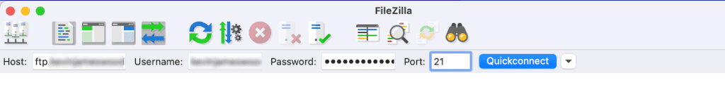 Ftp Filezilla Username Password