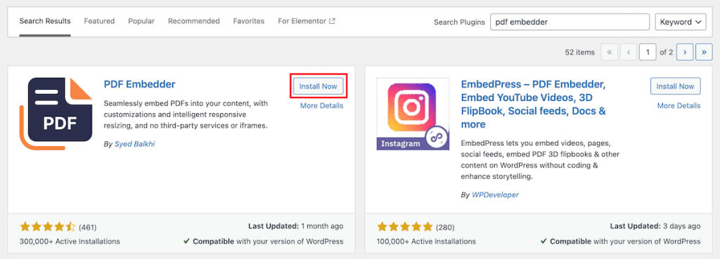 Insert Pdfs Into WordPress Pdf Embedder Plugin