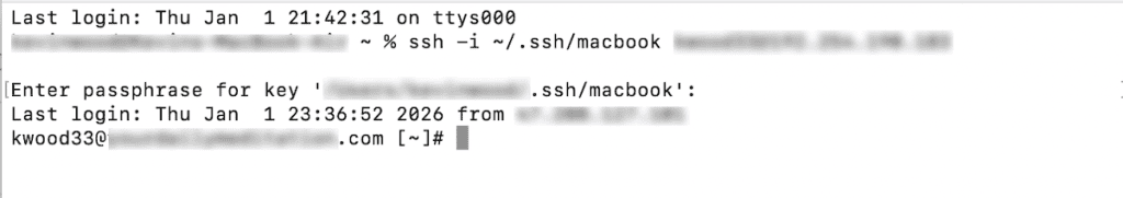 Sftp Command Line Ssh Connection