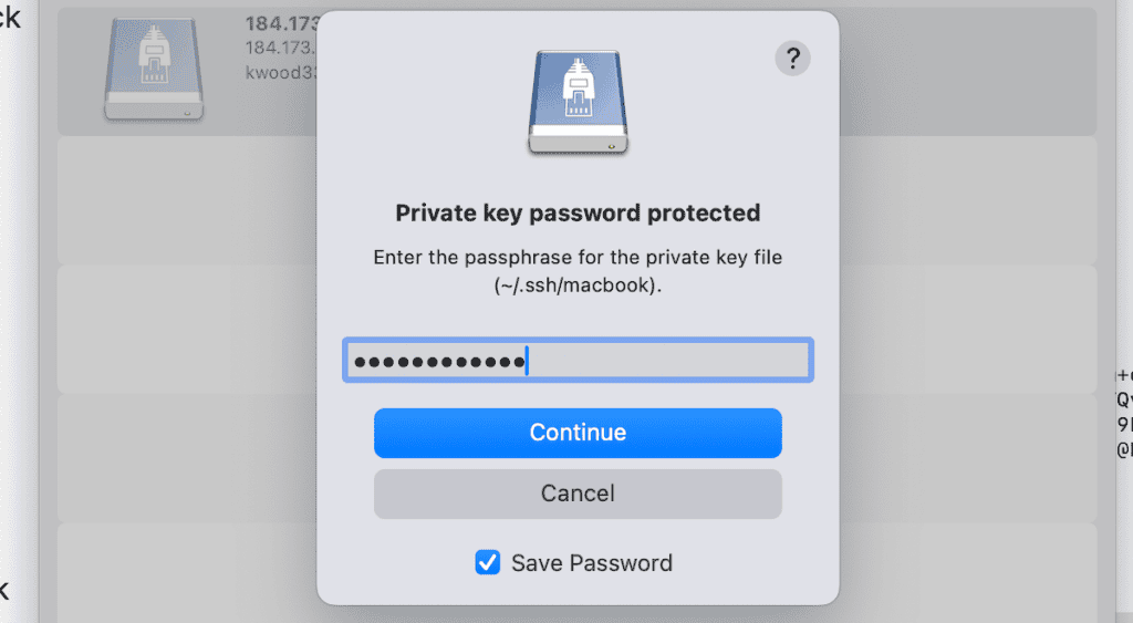 Sftp Cyberduck Password