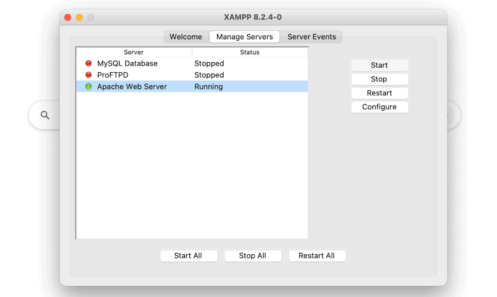 Xampp Application