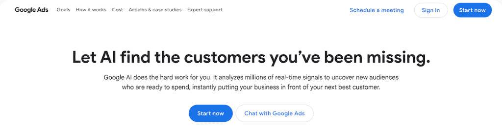 Google Keyword Planner Start Google Ads