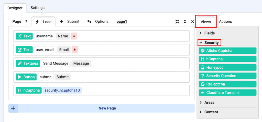 Joomla Contact Form Add Captcha Chronoforms