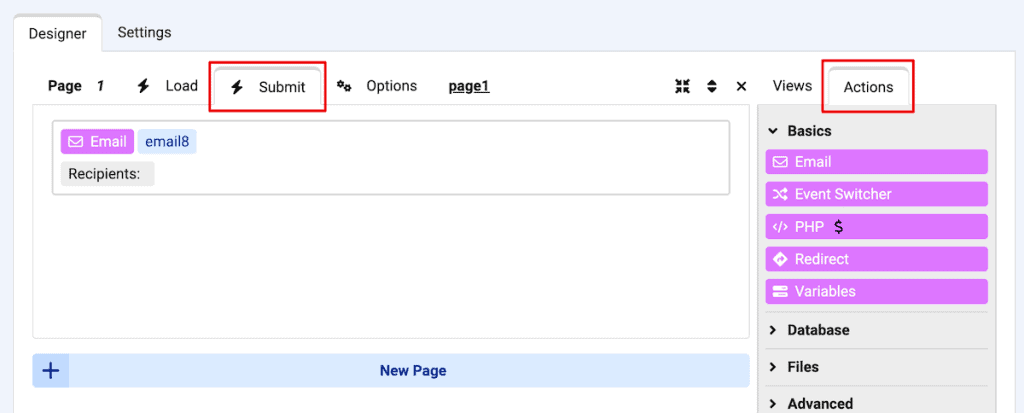 Joomla Contact Form Chronoforms Email Notifications