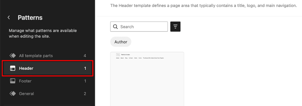 Wordpress Favicon Select Header Patterns