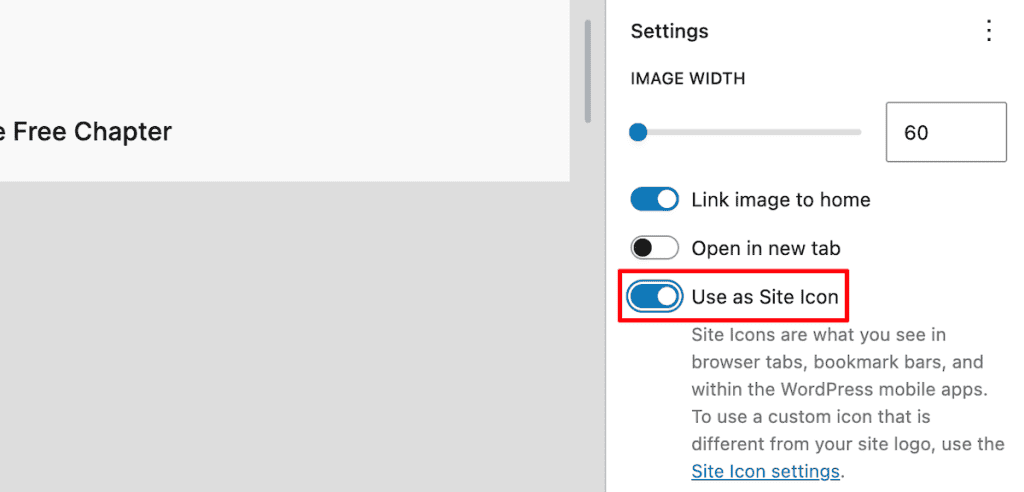 Wordpress Favicon Site Icon Toggle