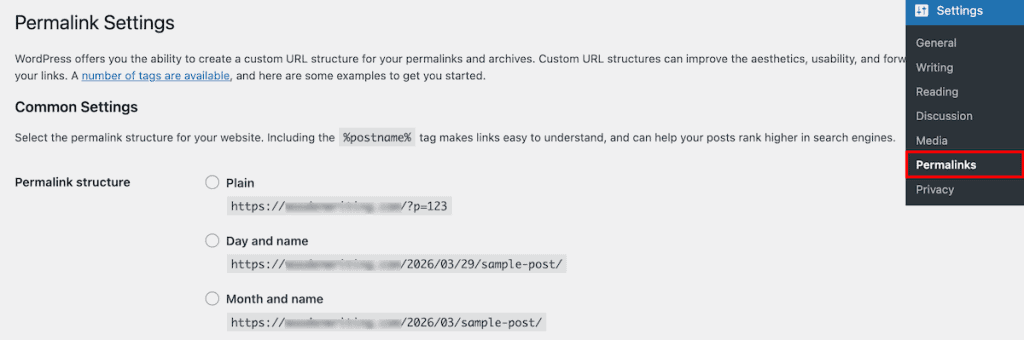 Wordpress Updating Failed Save Permalinks