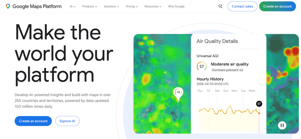 Add Google Maps To WordPress Google Maps Account