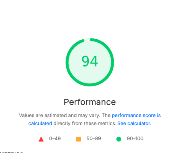 Pagespeed Insights Performance Test Hosting Review