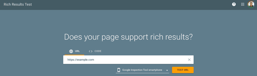 Schema Markup WordPress Rich Snippets Test