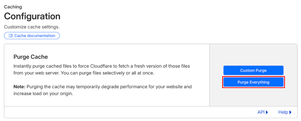Wordpress Media Library Not Showing Cloudflare Cache