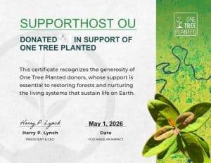 2026 05 One Tree Planted Certificate