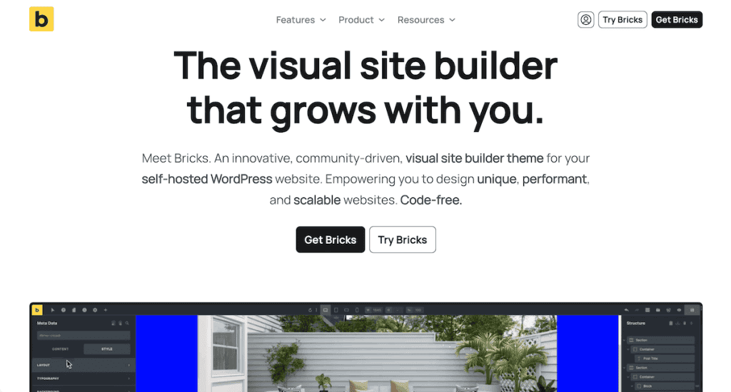 Bricks Builder Home