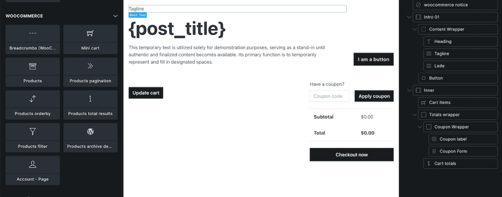 Bricks Builder Woocommerce