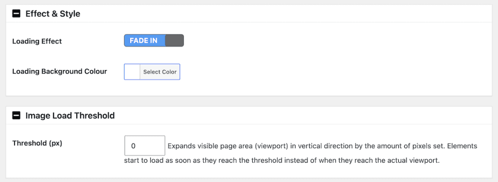 Lazy Load WordPress A3 Lazy Load Plugin Loading Effects