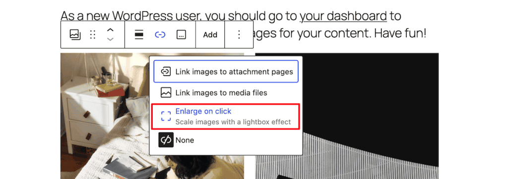 Wordpress 7.0 Lightbox