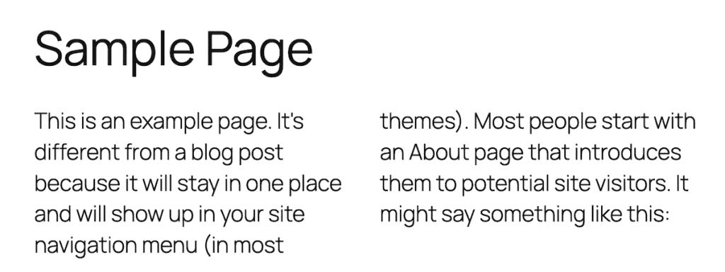 Wordpress 7.0 Paragraph Block Example