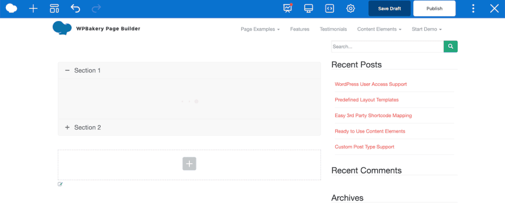 Wpbakery Front End Builder