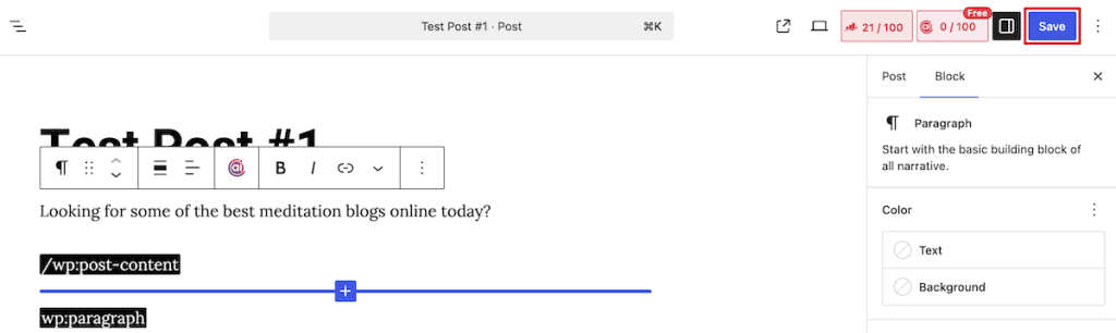 Classic To Block Editor WordPress Save Post