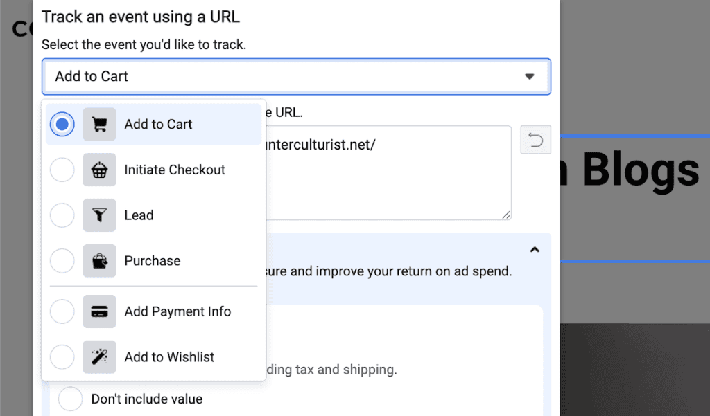 Facebook Pixel WordPress Create Event On Website