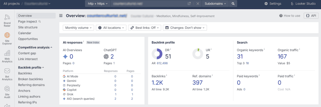 Disavow Links Ahrefs Site Explorer