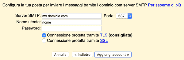 Inviare La Pec Con Gmail Smtp